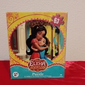 D- NWT Disney Elena of Avalor Colorful Puzzle